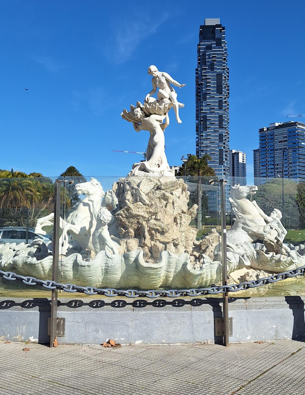 Las Nereidas Fountain.